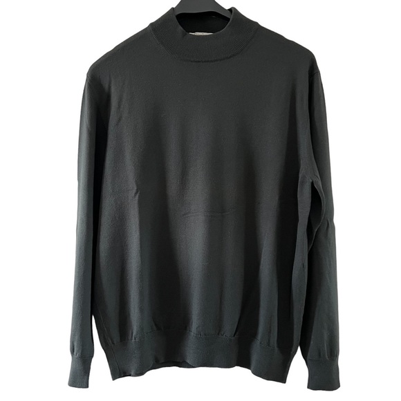 Ermenegildo Zegna 100% Wool Men Crew Neck Pullover Sweater Made‎ in Italy